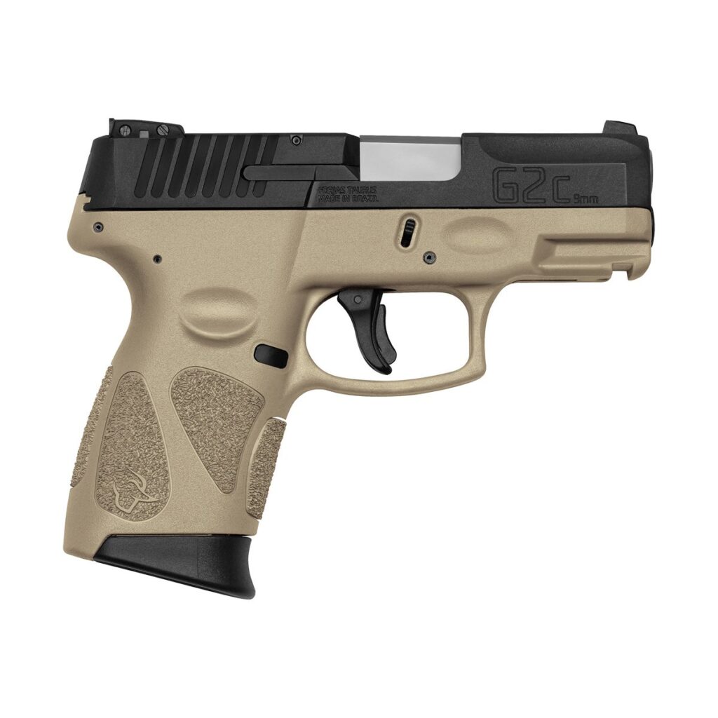 PISTOLA TAURUS G2C CAL. 9MM BEGE