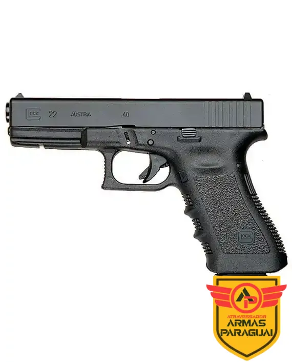 Pistola Glock G22 Gen 5- Calibre .40 ACP 15+1 Oxidada
