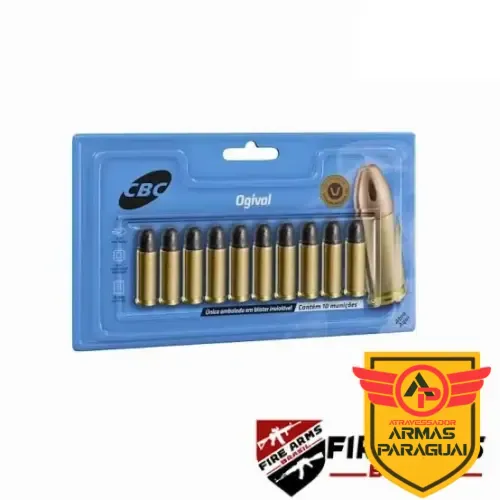 MUNIÇÃO CBC CAL .32 S&W L CHOG 98GR