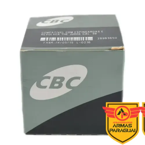 Munição CBC Calibre 36 9g
