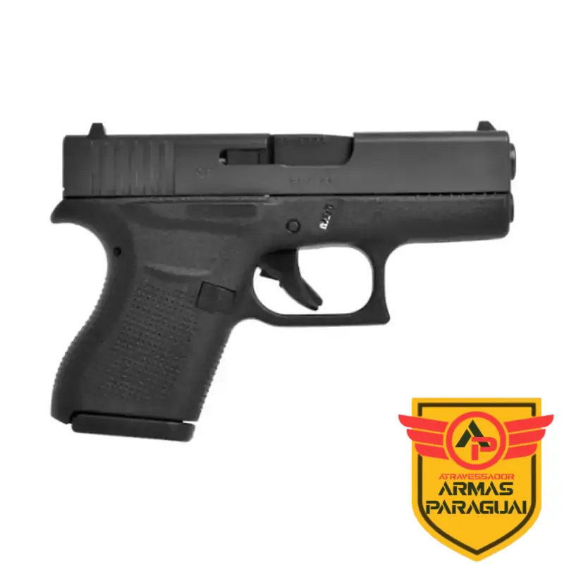 Pistola Glock G43 Gen5 Calibre 9Mm 6+1 Tiros