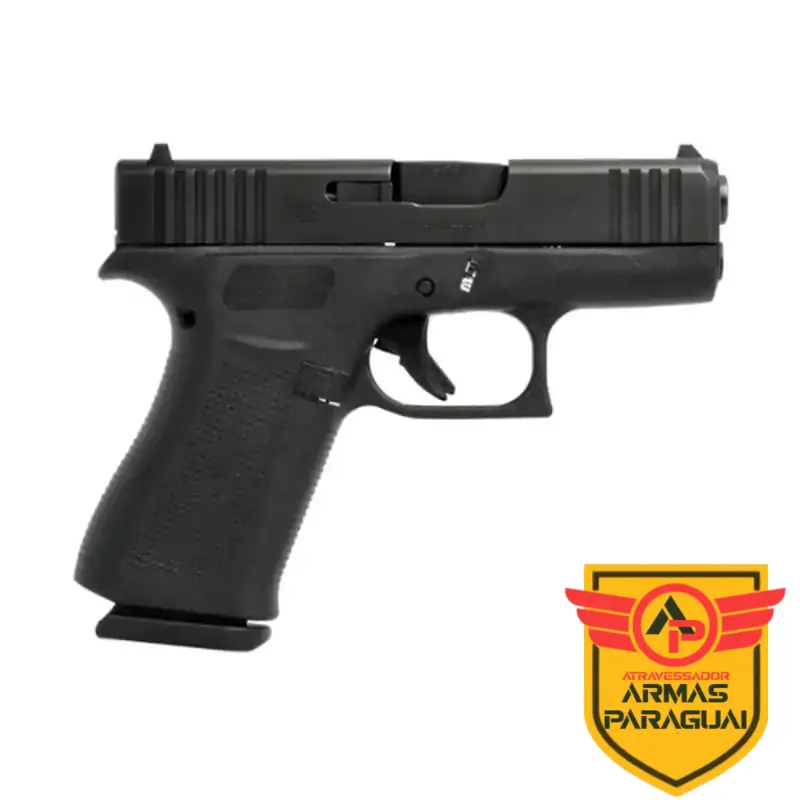 Pistola Glock G43X Gen5 Calibre 9Mm 10+1 Tiros