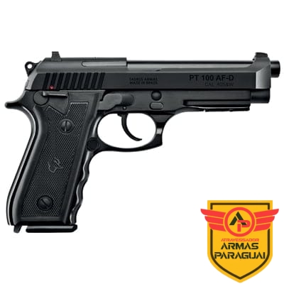 Pistola Taurus PT100 AF-D Cal .40 S&W 13+1 Tiros - Teneferizada