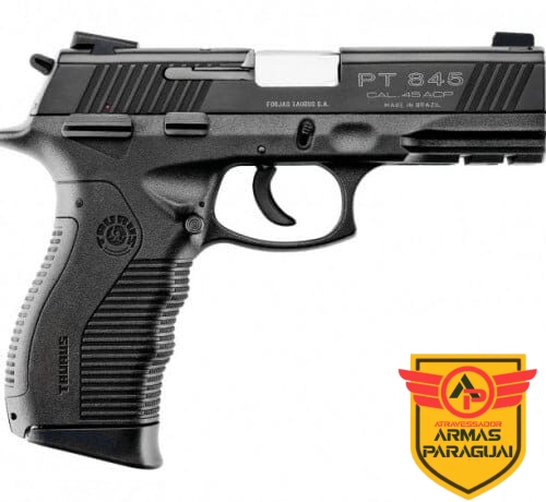 Pistola Taurus PT 845 Cal .45 ACP 4" 12+1 - Carbono Tenox