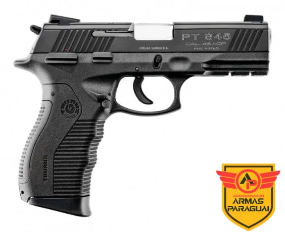 Pistola Taurus PT 845 Cal .45 ACP 4" 12+1 - Carbono Tenox