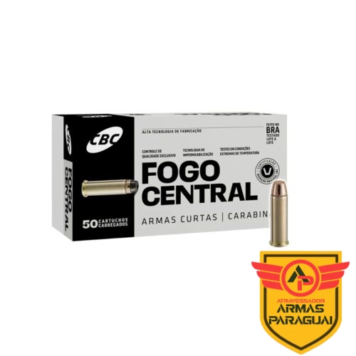 Munição CBC Calibre 38 SPL Treina 158GR - CX 50un