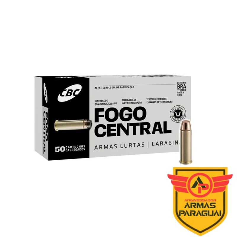 Munição CBC Calibre 38 SPL Treina 158GR - CX 50un