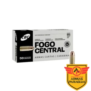 Munição CBC TREINA .380 ACP 95gr - CX 50un