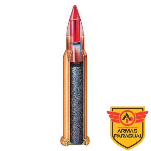 Munição Hornady Cal 22WMR V-Max 30gr - 50 un