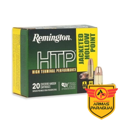 Munição Remington cal .9mm Luger HTP 147GR - 20rds