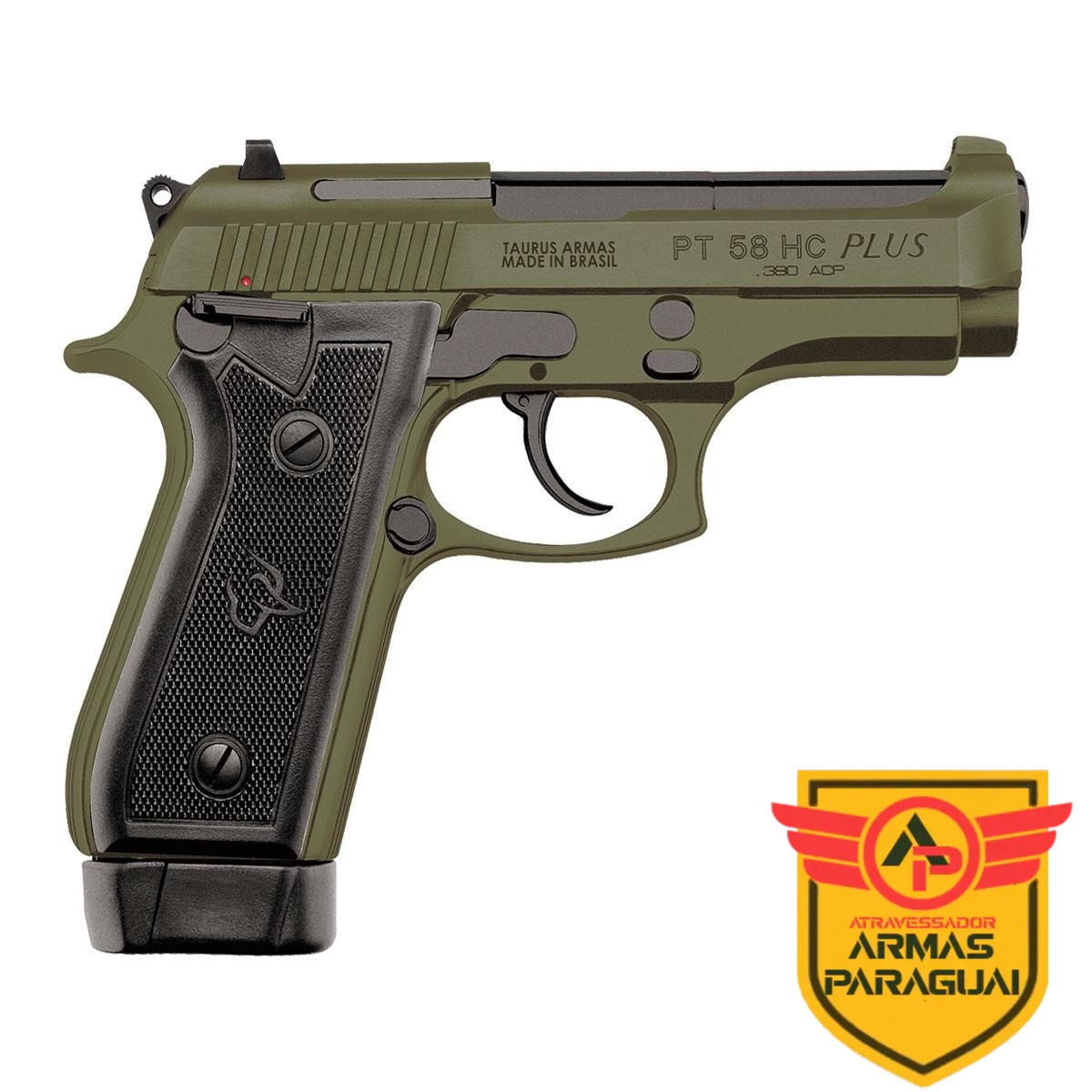 PISTOLA 58 HC PLUS OD GREEN CAL. .380ACP