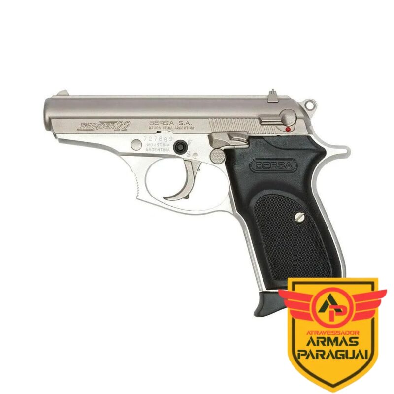 Pistola Bersa Thunder 22 Niquelada - Calibre 22LR