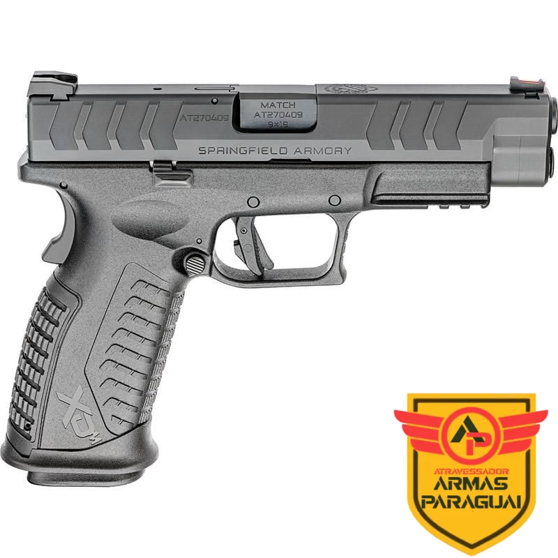Pistola Springfield Armory 9mm XD-M ELITE 4.5″ Aço Carbono Fosco