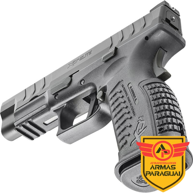 Pistola Springfield Armory 9mm XD-M ELITE 4.5″ Aço Carbono Fosco