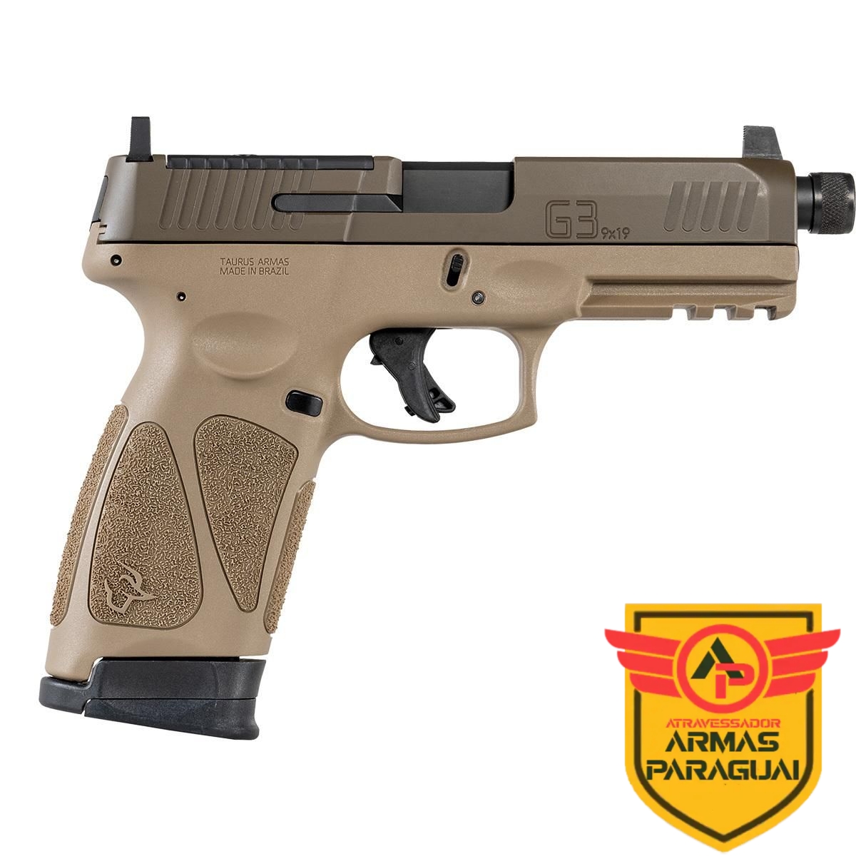 Pistola Taurus G3 TORO Tactical Calibre 9mm