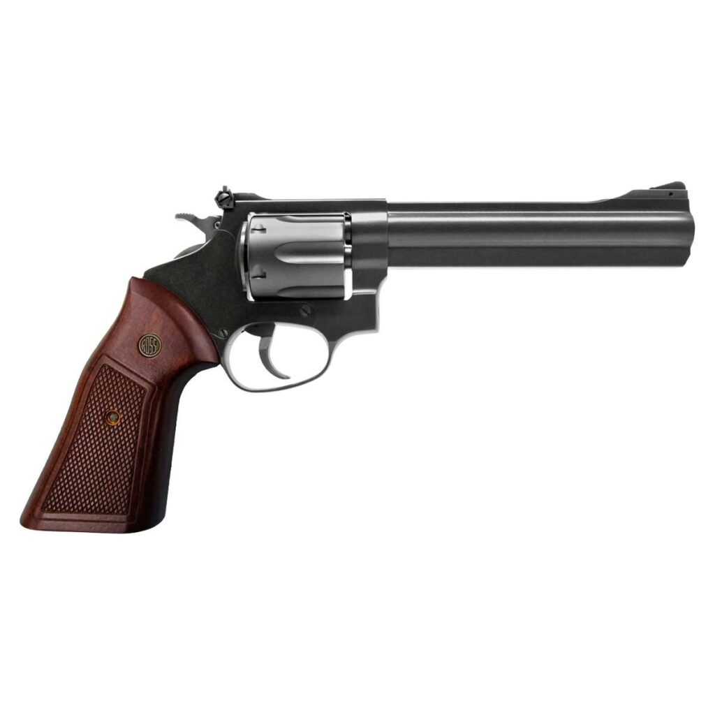 REVÓLVER ROSSI RM66 CAL. .38SPL BLK CABO DE MADEIRA