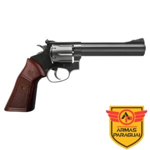 REVÓLVER ROSSI RM66 CAL. .38SPL BLK CABO DE MADEIRA