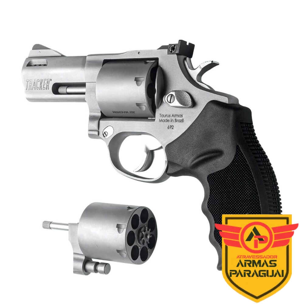 Revólver RT 692 Calibre .357 e 9MM 3" Inox Fosco