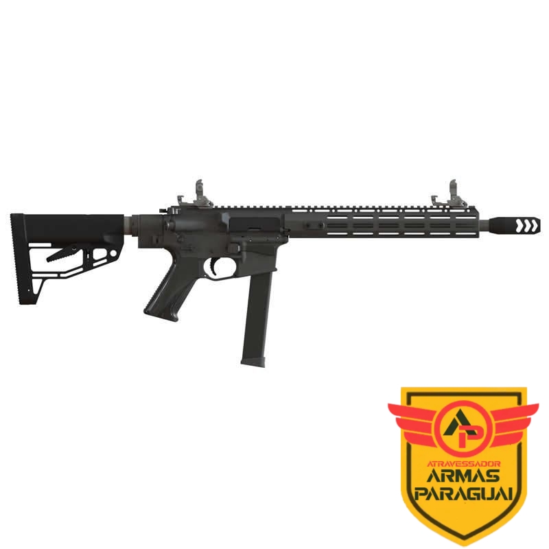 Fire Eagle Armory Carabina Calibre 9x19mm – Cano Com 14.5” Semiautomático