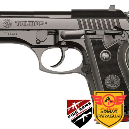 Pistola Taurus PT 57SC Calibre 765mm (32 Auto) 12+1 Tiros