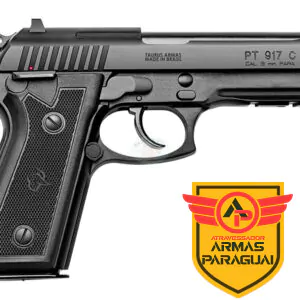 Pistola Taurus PT917 Cal. 9mm Oxidada 17 Tiros