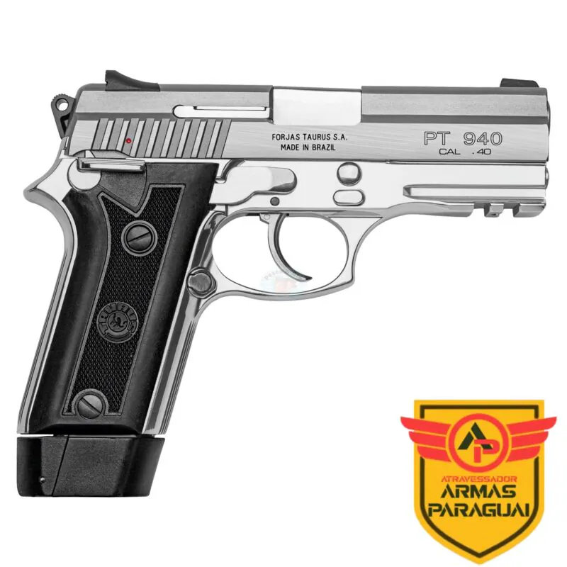 Pistola Taurus PT940 Cal. .40S&W Inox - 12 Tiros