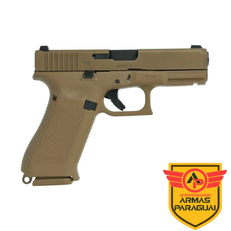 Pistola Glock G19X Gen5 Calibre 9Mm 17+1 Tiros