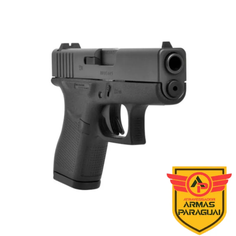 Pistola Glock G43 Gen5 Calibre 9Mm 6+1 Tiros