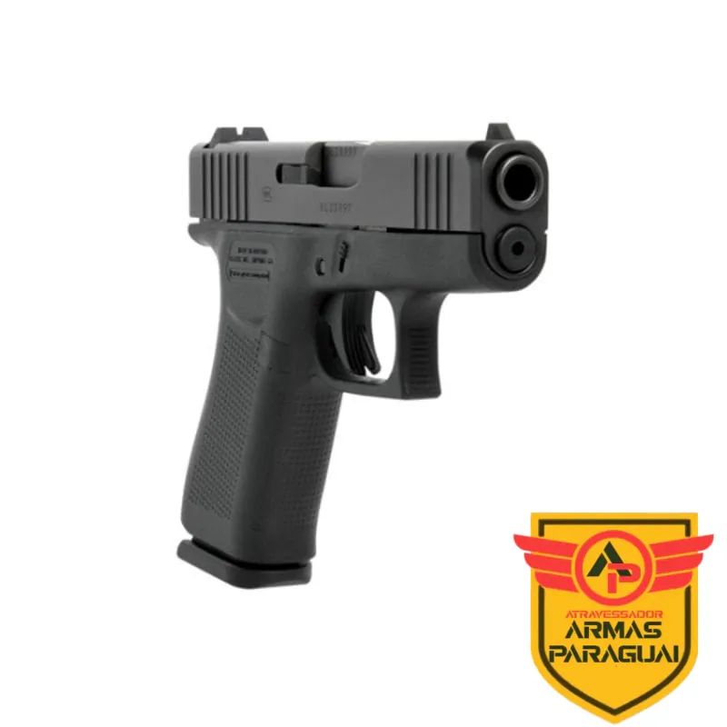 Pistola Glock G43X Gen5 Calibre 9Mm 10+1 Tiros