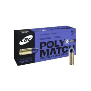 Munição CBC Polymatch .38 SPL LPC 158gr - CX 50un