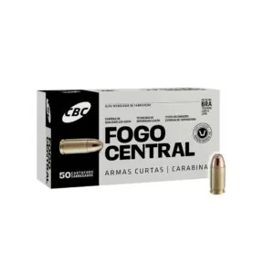 Munição CBC TREINA .380 ACP 95gr - CX 50un