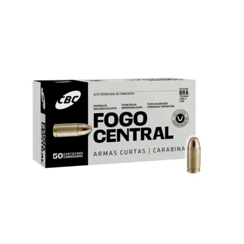 Munição CBC TREINA .380 ACP 95gr - CX 50un